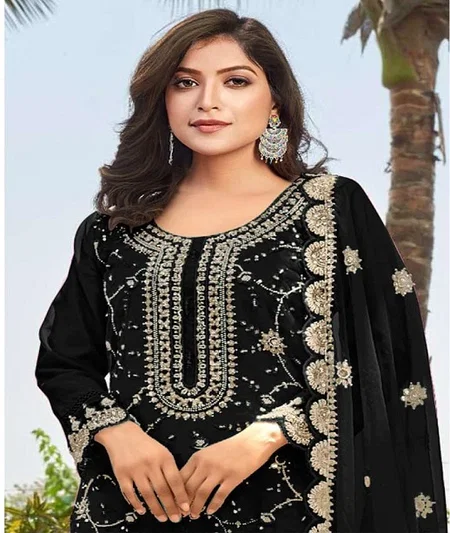 Super Hit 5099 Orgenza Embroidary Beads Work Salwar Kameez Wholesale Clothing Suppliers In India